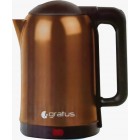 GRATUS STAINLESS STEEL ELECTRIC KETTLE 2.0L